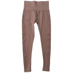 SET ACTIVE High Waist Rose Pink 7/8 Sculptflex Compression Leggings Small NWOT